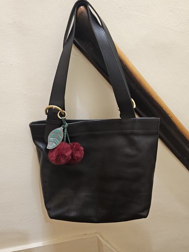 Vintage all leather coach tote - all,