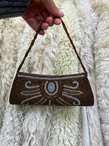Vintage y2k beaded - beaded, baguette