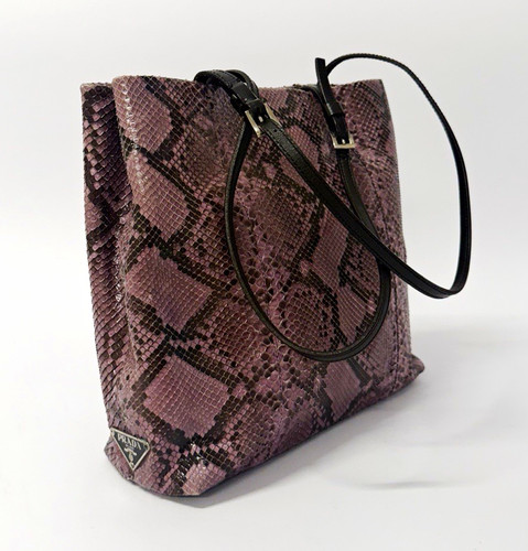 Vintage prada python leather - prada,