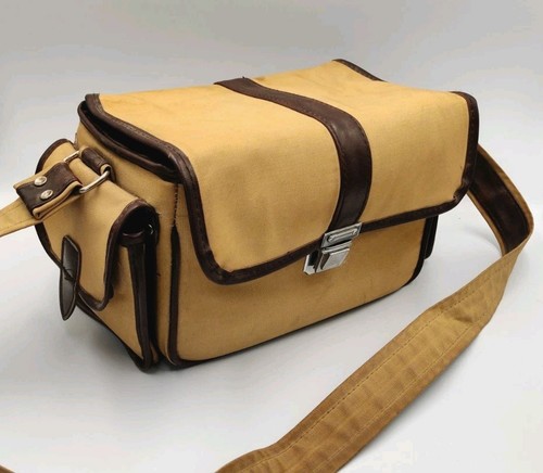 Vintage canvas canera shoulder - vintage,