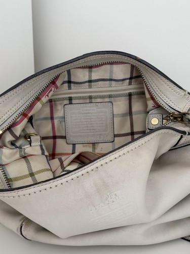 Coach vintage beige leather - coach,