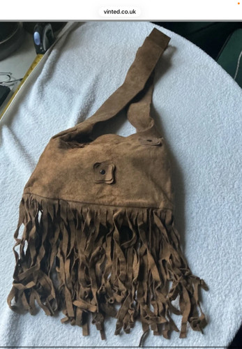 Vintage handmade brown tan - vintage,