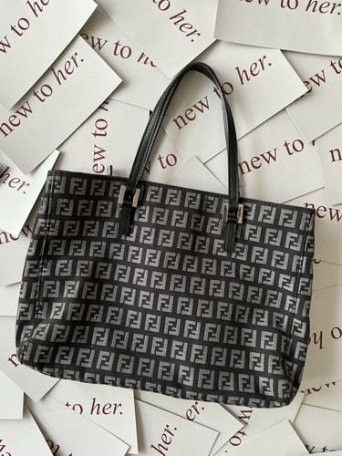 Vintage fendi zucca canvas - zucca,
