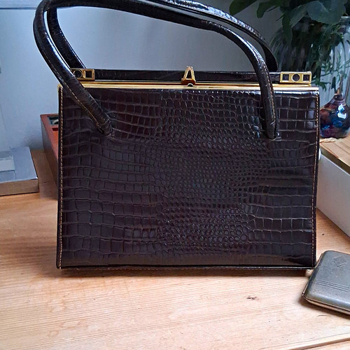 Vintage 1950s brown moc - 1950s,
