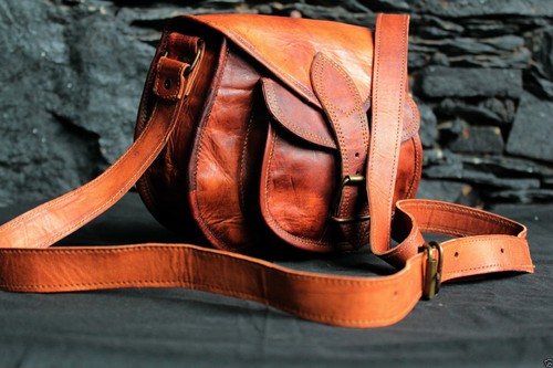 Bag leather shoulder craft - bag,