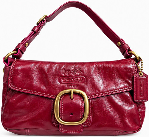 Coach burgundy leather - coach,