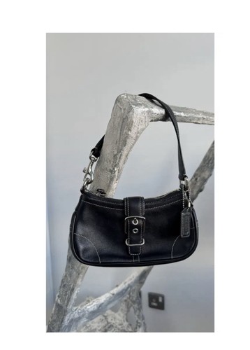 Coach leather ladies black - coach,