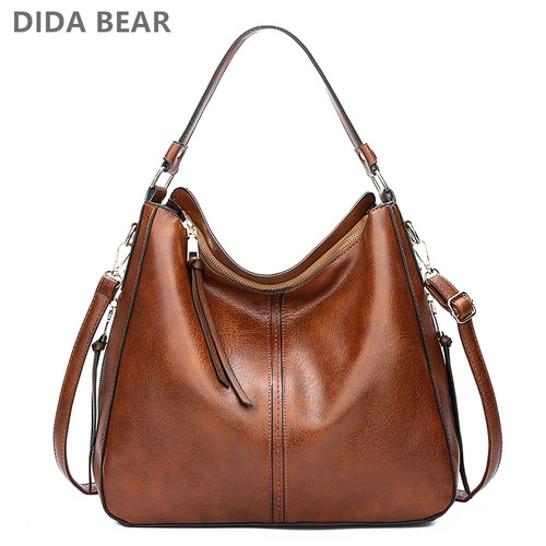 Women leather hobo - hobo, bag