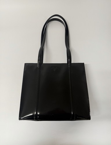 Vintage prada spazzolato tote - prada,