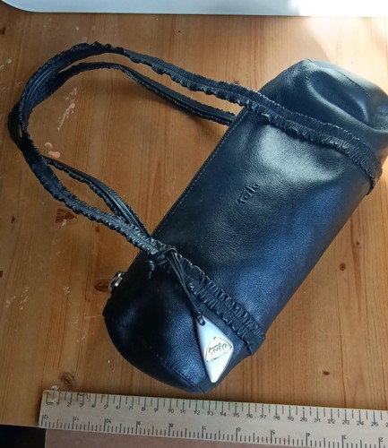 Tula black leather vintage - tula,