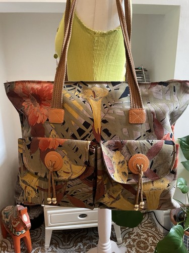 Vintage 80s 90s - , botanical