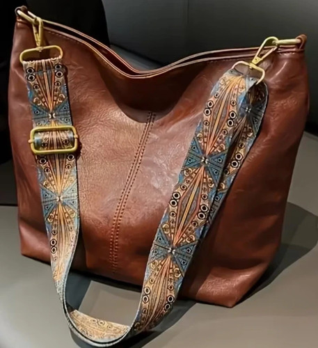 Brown bohemian style - brown, women
