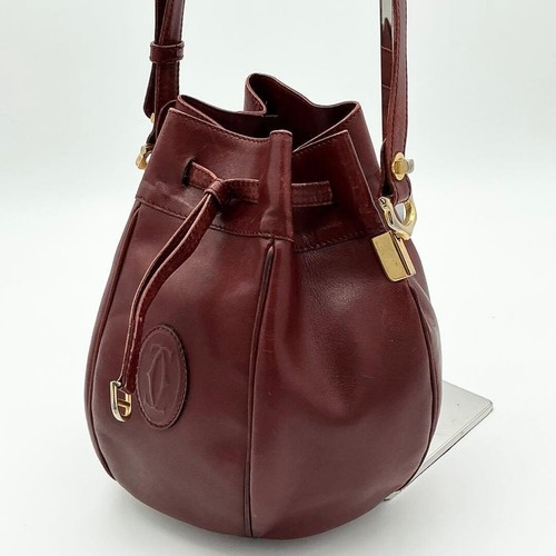 Cartier must line burgundy - line,