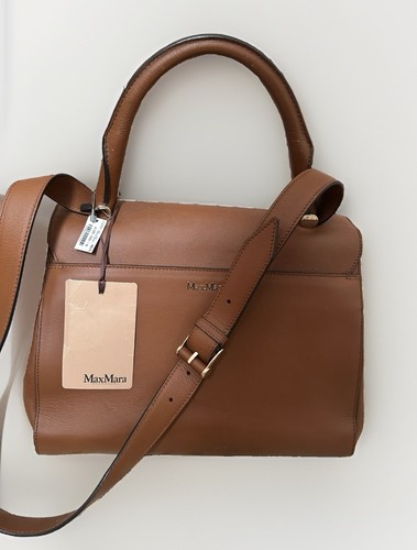Nwt max mara brown leather - nwt,