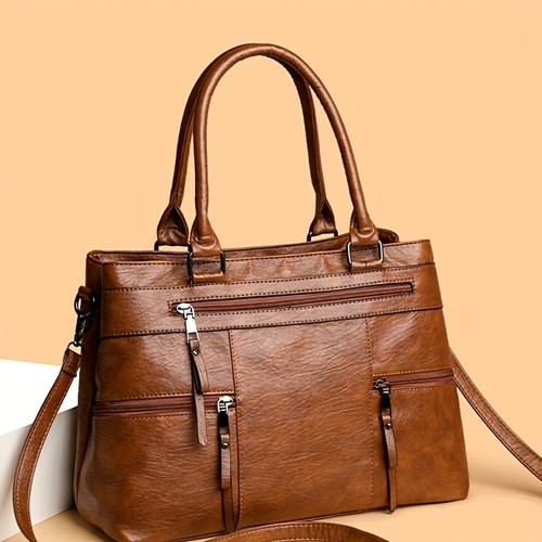 Vintage large capacity tote - capacity,