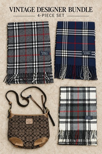 Vintage bundle coach bag - (coach,