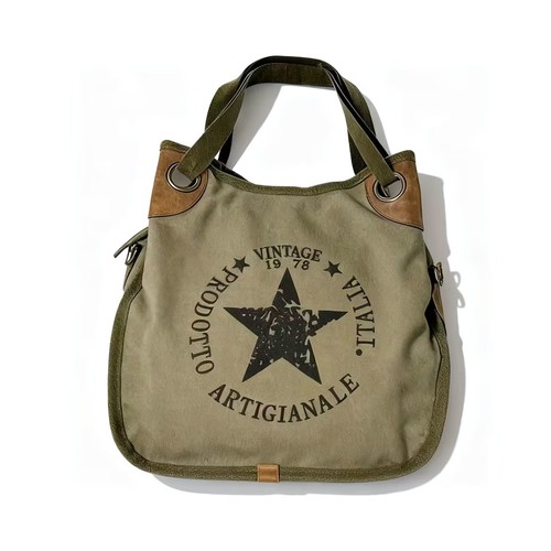 Vintage canvas tote bag for - canvas,
